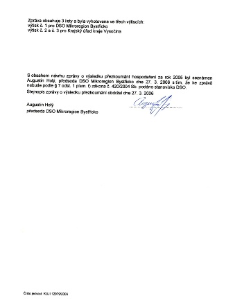 auditorská zpráva – strana 3