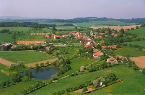 Letecký pohled