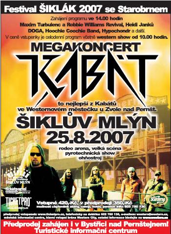 Festival Šiklák 2007 - plakát