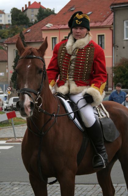 Jezdec žádající beranovo zproštění
