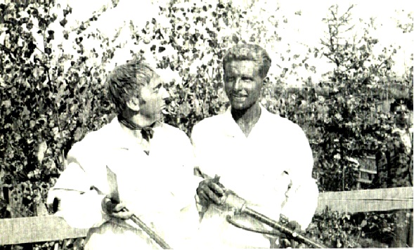 František Šutera (vpravo)