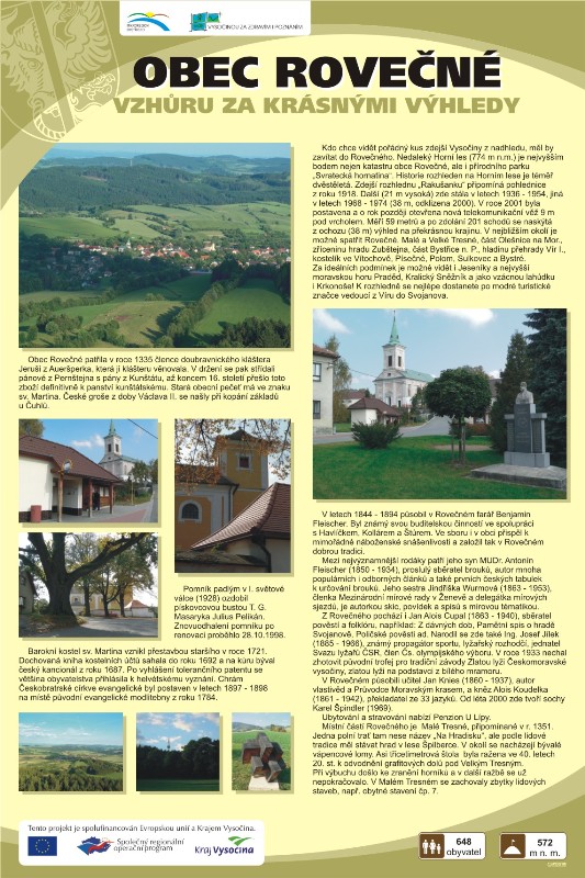 tabule obce Rovečné