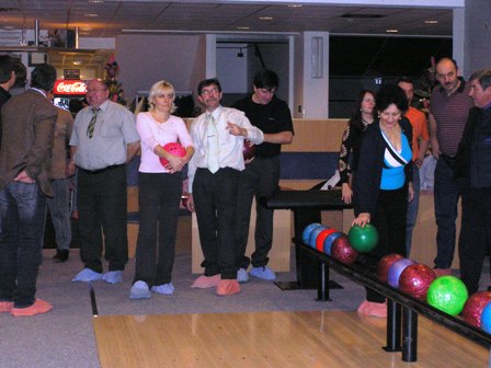Bowling ve sportovní hale