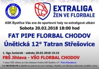 Extraligové utkání žen ve florbalu