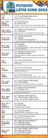 Program Putovního letního kina - červenec,srpen
