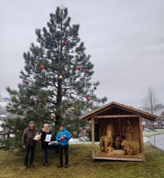 Výsledky soutěže ,,Nejkrásnější vánoční strom Bystřicka 2023"
